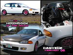 January 2008 - Danyelle - Hatchback Of The Month