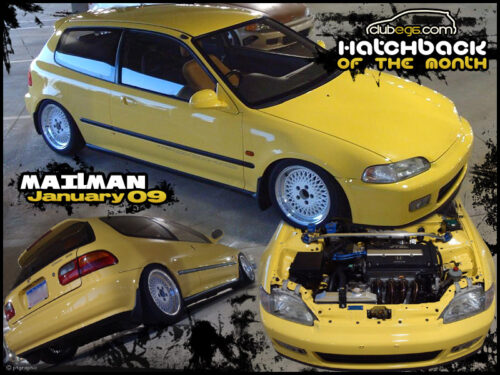 January 2009 - Mailman - Hatchback Of The Month