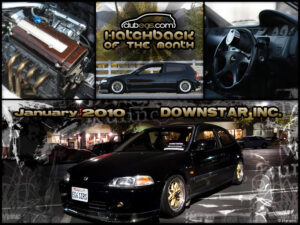 January 2010 - DownstarInc - Hatchback Of The Month