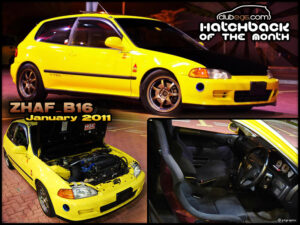 January 2011 - zhaf_b16 - Hatchback Of The Month