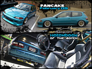 February 2009 - pancake - Hatchback Of The Month