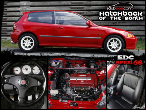 April 2008 - EDC - Hatchback Of The Month