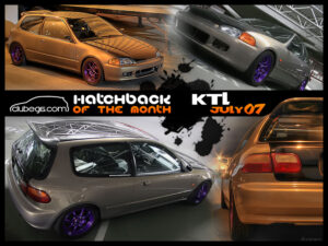 July 2007 - ktl - Hatchback Of The Month