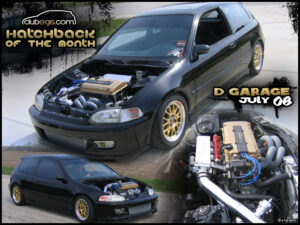 July 2008 - D-Garage - Hatchback Of The Month