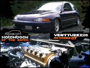 October 2007 - ventturei26 - Hatchback Of The Month