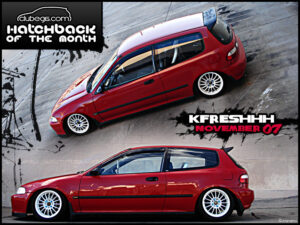 November 2007 - kfreshhh - Hatchback Of The Month