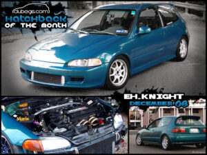 December 2008 - EH_knight - Hatchback Of The Month