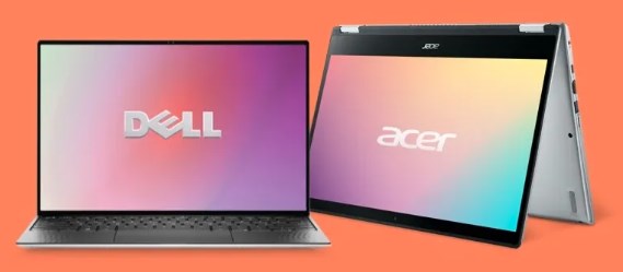 Dell and Acer Laptops 50% off