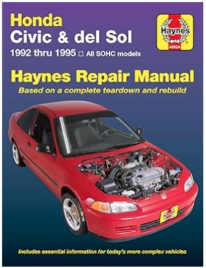 Haynes 1992-1995 - Honda Civic Repair Manual